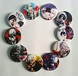 10pcs Anime Tokyo Ghoul Buttons Tin Badges/pin (40mm) Party Supplies Decorate Bag /Clothes
