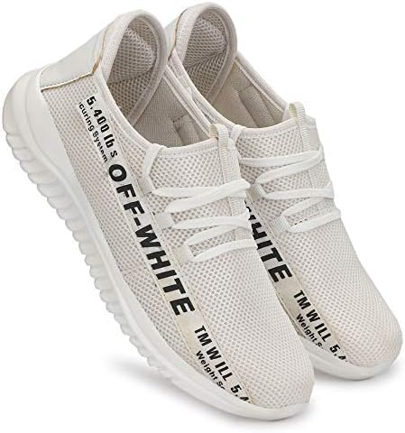 HEEDERIN Men's Comfortable Mesh Lace up Sport's/Running/Walking/Gym/Jogging/Unisex Shoe