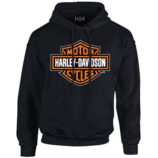 Amazon.com: Harley-Davidson Mens Bar & Shield Long Sleeve Crew