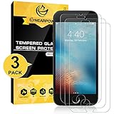 Compatible for iPhone 6S / 6 Screen Protector, Nearpow [Tempered Glass] Screen Protector with [9H Hardness] [Crystal Clear] [Easy Bubble-Free Installation] [Scratch Resist]