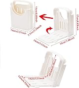 tooloflife Foldable Bread Slicer Adjustable Thickness White view 3