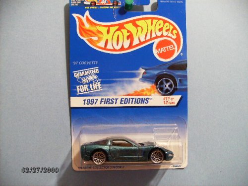 Hot Wheels 1997 First Editions Series (#11 of 12) '97 Corvette Collector Car #515