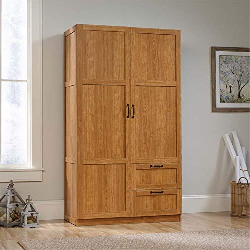 The Best Sauder 420063 Miscellaneous Storage Cabinet L 40 00 X W 19 45 X H 71 10 Highland Oak Finish 2019 Furniture Rustic Modern