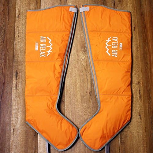 [AIR RELAX] Sequential Air Compression Leg Massager. Blood &amp; Lymphatic Circulation Therapy System. [Leg Cuffs Only]