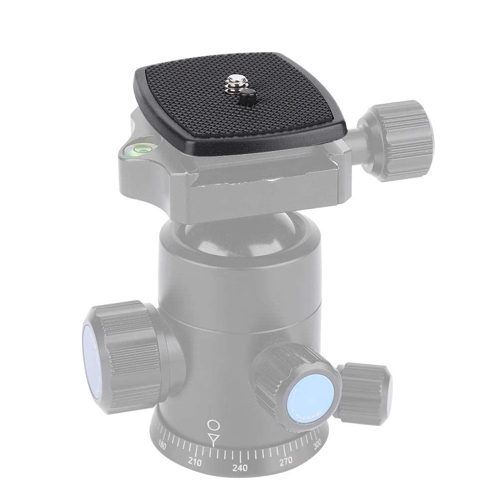 Yunteng., Entatial Camera Quick Release Board Quick Release Plate Camera Mounting Adapter Universal Quick Release Plate Tripod Head Mount Board with 1/4 Screw for DSLR SLR Camera (35 * 35mm)