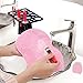 Moreslan Makeup Brush Cleaning Kit, including 28 Holes Brush Drying Tower, Silicone Gel Makeup Brush Cleaning Mat and Brush Egg,Scrubber Tool(Pink)