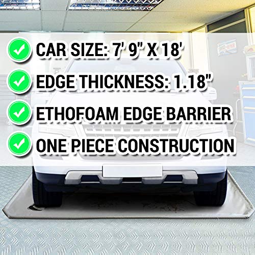 Floor Defender Garage Containment Mats (Car Size 7'9 Floor Defender Garage Containment Mats (Car Size 7'9