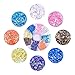 Slime Supplies Kit - Slime Stuff Charm Include Foam Balls, Fishbowl Beads, Glitter, Fruit Slices, Pearls, Slime Mylar Flake, Slime Containers for DIY Slime Making Kit, Girl Slime Party