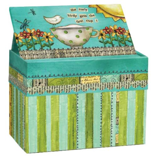 LANG Color My World Recipe Card Box