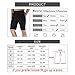 BROKIG Men's Stretch Gym Shorts,Workout Running Active Sweat Shorts with Pockets