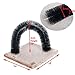 Favorite® Cat Self Grooming Arch/ Arch Cat Self Groomer with Square Fleece Base/ Cat Toy With Grooming Brush