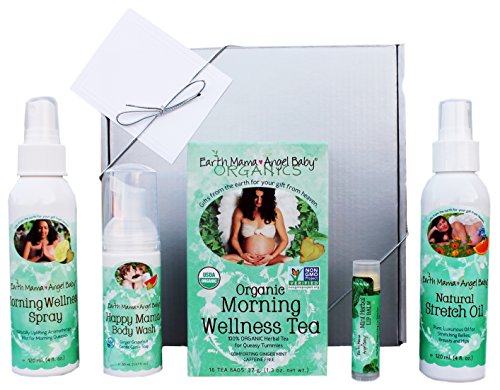 Earth Mama Best Organic Pregnancy Gift Box | Helps with 