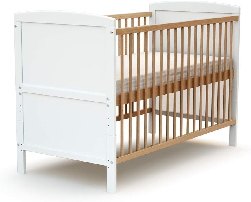 At4 Lit Evolutif 60x1 Essentiel Plus Blanc Hetre Verni Lits Cages Bebe Puericulture Centroarco Com