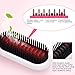 Hair Straightener Brush,inkint Ionic Straightening Brush Hot Air Brush MCH Ceramic Fast Heating LED Temperature Display Anti-scald Auto-off Function for All Hair Types