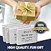 Marble Coasters for Drinks - Funny Housewarming Gifts Wedding Gift Or for Your Kitchen, Living Room & Coffee Table | Marble Home Decor Coaster Set