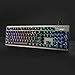 AUKEY RGB Mechanical Gaming Keyboard with [Brown Switches] [Programmable Keys] Anti-Ghosting 104-Key USB Wired Keyboard for PC