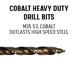 Drill America 21/64" Cobalt Stepped Point Drill