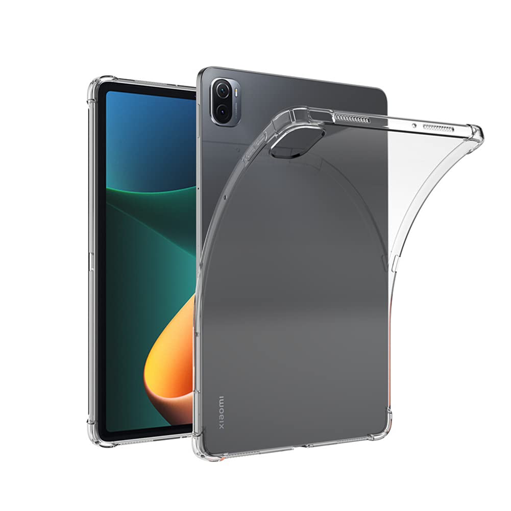 Fitudoos Case Compatible with Xiaomi Pad 5/Pad 5 Pro 11 Inch - Ultra Thin with Stand Function Slim Smart Protective Case (Blue)