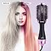 Upgraded Hot Air Hair Brush, Ohuhu Hair Dryer Brush 4 in 1 Electric One Step Hair Blow Comb Volumizer with Negative Ions for Hair Dryer, Styling, Curler and Straightener Valentine’s Day Giftthumb 4