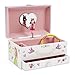 Jewelkeeper Unicorn Musical Jewelry Box, Fairy Princess Hearts and Castle Design with Pullout Drawer, Dance of The Sugar Plum Fairy Tune