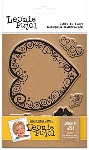 Leonie Pujol Photopolymer Stamps Make a Wish, 21 x 11.5 x 0.4 cm