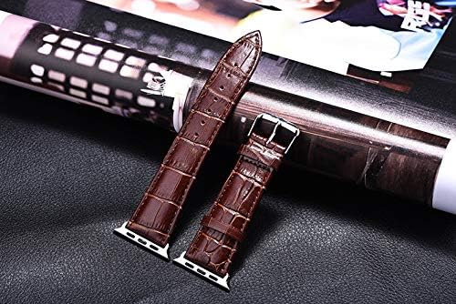 VIWIV Apple Watch Band For 38Mm/42Mm Iwatch Strap Bamboo Crocodile Wristband Accessories