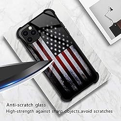 ZHEGAILIAN Case Compatible with iPhone 11,Old Flag