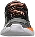 Skechers Kids Electronz Sneaker (Little Kid/Big Kid), Black/Orange, 2 M US Little Kid