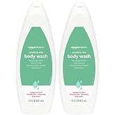 Amazon Basics Body Wash for Sensitive Skin, Hypoallergenic 22 fl oz (Pack of 2)