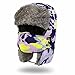 Vbiger Ear Flap Hat Russian Cap Windproof Winter Trooper in Camouflage