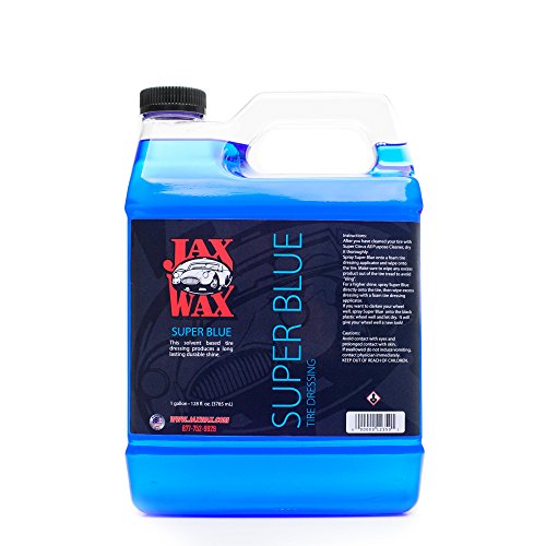 Jax Wax Super Blue Commercial Grade Solvent Based Dressing for Rubber, Plastic and Vinyl 1 Gallon