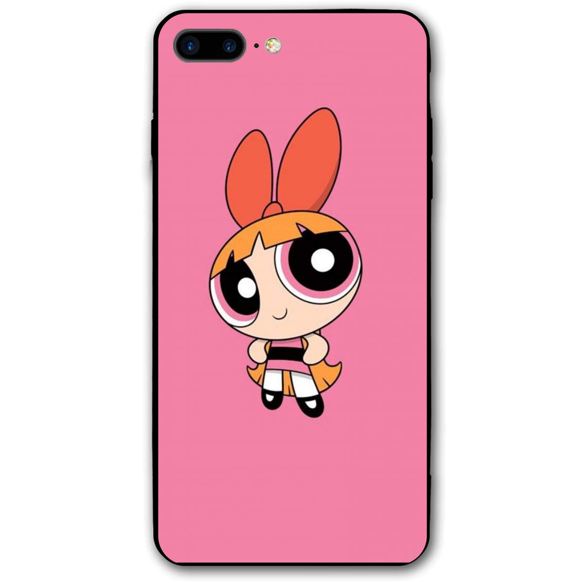SCLWZD iPhone 7 Plus/iPhone 8 Plus Case- Stylish The Powerpuff Girl PC Slim Shockproof Flexible Back Protective Case for iPhone 7 Plus/iPhone 8 Plus