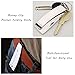 Money Clip Pocket Folding Knife - EDC Fold Knives Stainless Steel Silver Blade and Handle (Silver)