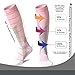 Compression Socks for Men & Women(2 Pairs) (Pink)