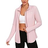 Vldnery Women's UPF 50+ Sun Protection Lightweight Jacket Zip Up Long Sleeve Sun Shirt for Women with Thumb Hole Hiking