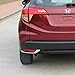 Vesul Chrome Rear Fog Light Lamp Cover Reflector Trim Compatible with Honda HR-V HRV Vezel 2016 2017 2018