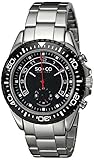 SO&CO New York Men's 5015.3 Yacht Club Stainless Steel Chronograph Date Stainless Steel Link Bracelet Watch