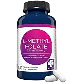 MD. Life L-Methylfolate 7.5 mg 120ct | Active L-Methylfolate Supplement with Essential Amino Acids - Maximum Potency MTHFR Support - Doctor Designed, Made in USA