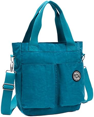 EasyHui Womens Nylon Crossbody Shoulder Bag Messenger Bag Handbags Waterproof Tote Bag Large Travel Mommy Bag