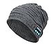 REDESS Wireless Bluetooth Beanie,Unisex Outdoor Sport Knit Hat with Stereo Speakers & Microphone