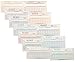 Cash Envelope System Budget Planner Wallet Organizer for Budgeting, Saving Money and Debt Relief, Durable with a Quick and Easy Open and Close Flap (12 Pack Assorted Colors)