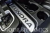 2007-2013 Toyota Tundra Console Accent Plate, Aluminum/Black, Tundra