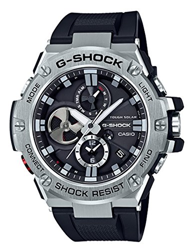 Men's Casio G-Shock G-Steel Connected Black Strap Watch GSTB100-1A