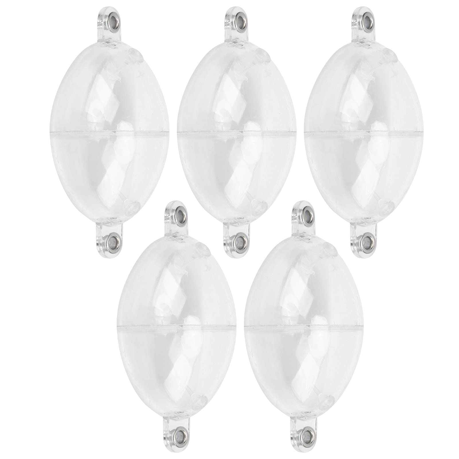 01 02 015 Floats Coarse Surface Controller, Sea Coarse Surface Controller Large Buoyancy High Recognition Bubble Floats for Fishing(Transparent white)