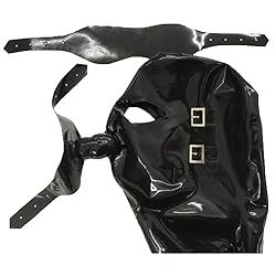 AiCc stylists Latex Mask Rubber Hood with Removable