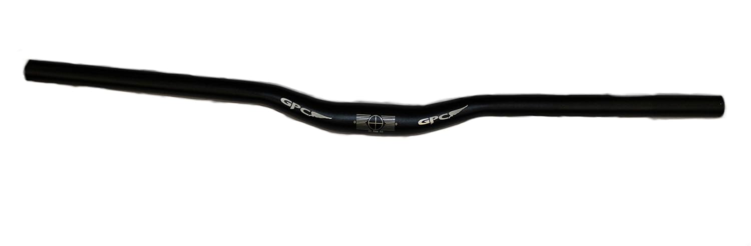 black bicycle handlebars