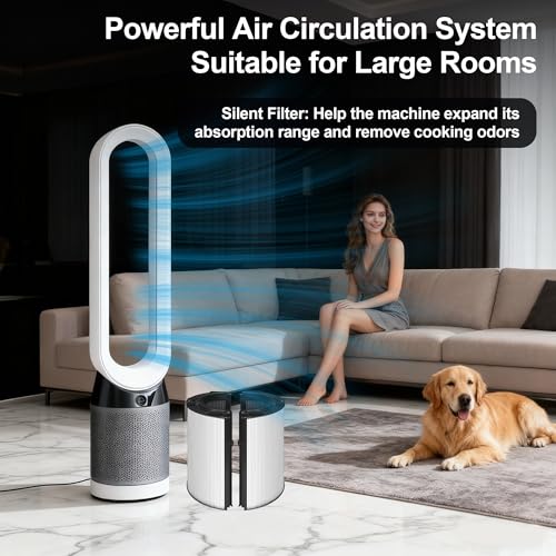 Replacement Filter for Dyson Pure Hot Cool Air Purifier,Compatible with Dyson HP04 TP04 DP04 PH04 HP09 TP09 HP07 TP07 PH03 PH01,2-in-1 Activated Carbon Filter Filter for Dyson Air Purifier