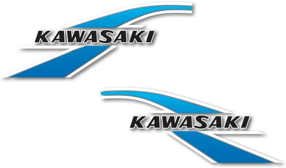Reproduction Decals KV75-78-001 KV75 Cerulean Blue Gas Tank Decals