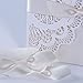 Gospire Elegant Invitations Cards Kits, 20PCs Laser Cut Lace Wedding Party Invitations Cards with Printable Paper and Envelopes for Engagement Wedding Marriage Birthday Bridal Bride Shower Party