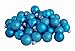 96ct Shatterproof Turquoise Blue 4-Finish Christmas Ball Ornaments 1.5" (40mm)